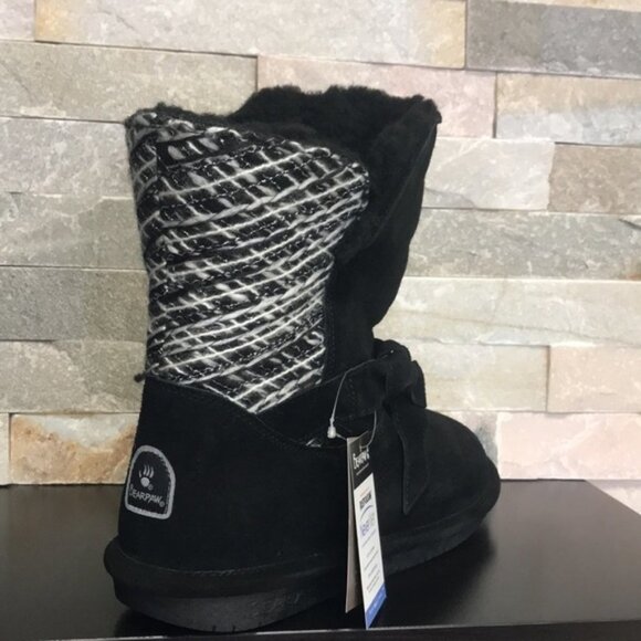 Bearpaw Geneva Women's Sheepskin Suede Water-Repelling Boot - Picture 5 of 7